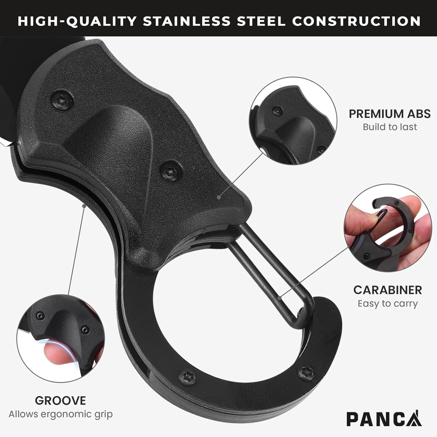 PANCA Gadgets Home Tools, Car Keychain And Lanyard Strap, Tool Box, Gift For Men, Multipurpose Tool, Solid Black (Pack of 1)